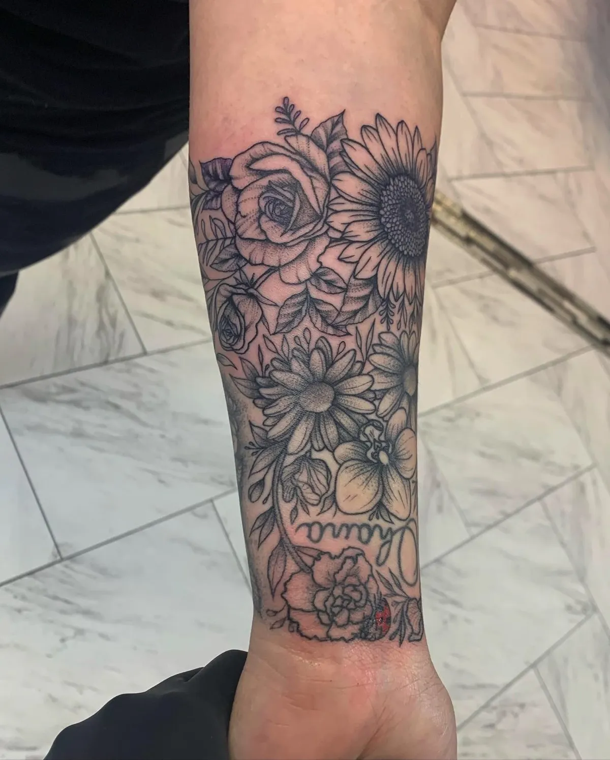 tattoo by Kristine at Golden Child Tattoo in Escondido