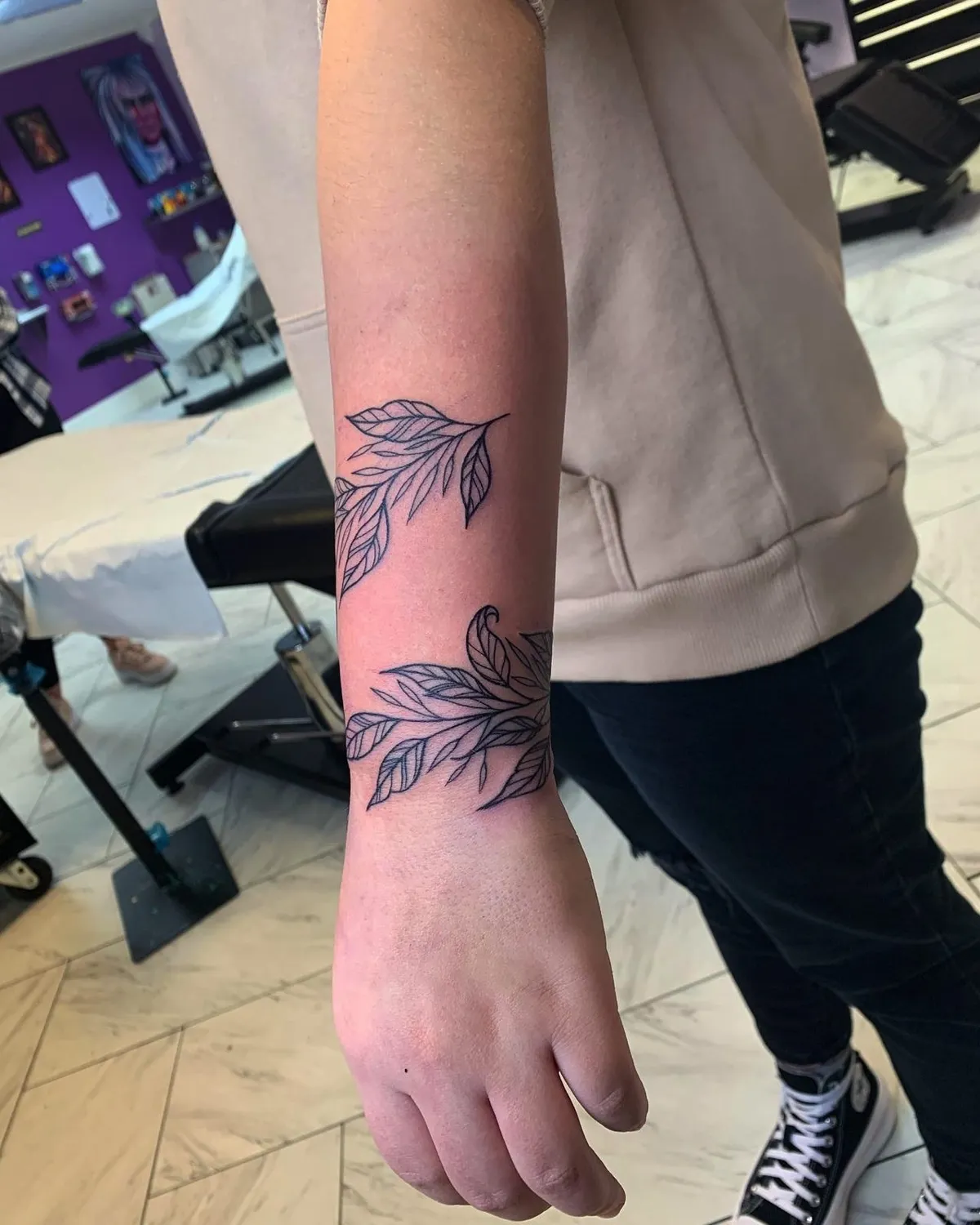 tattoo by Kristine at Golden Child Tattoo in Escondido