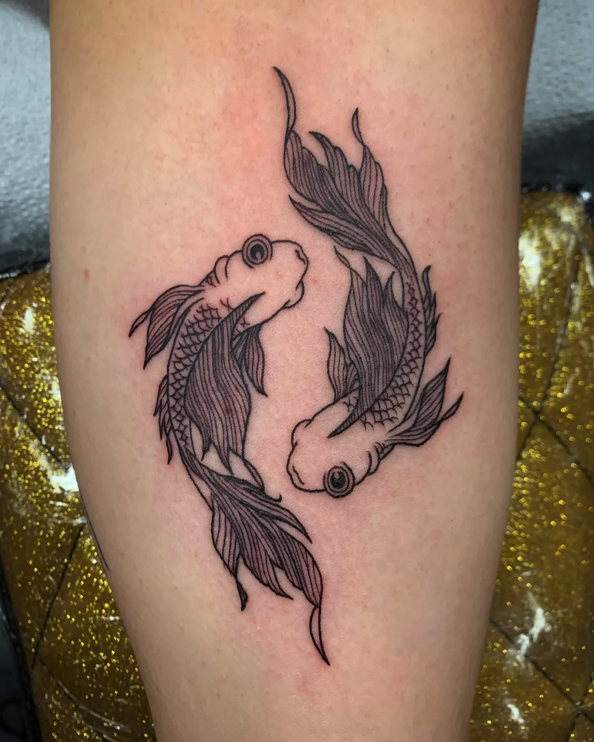 tattoo by Kristine at Golden Child Tattoo in Escondido