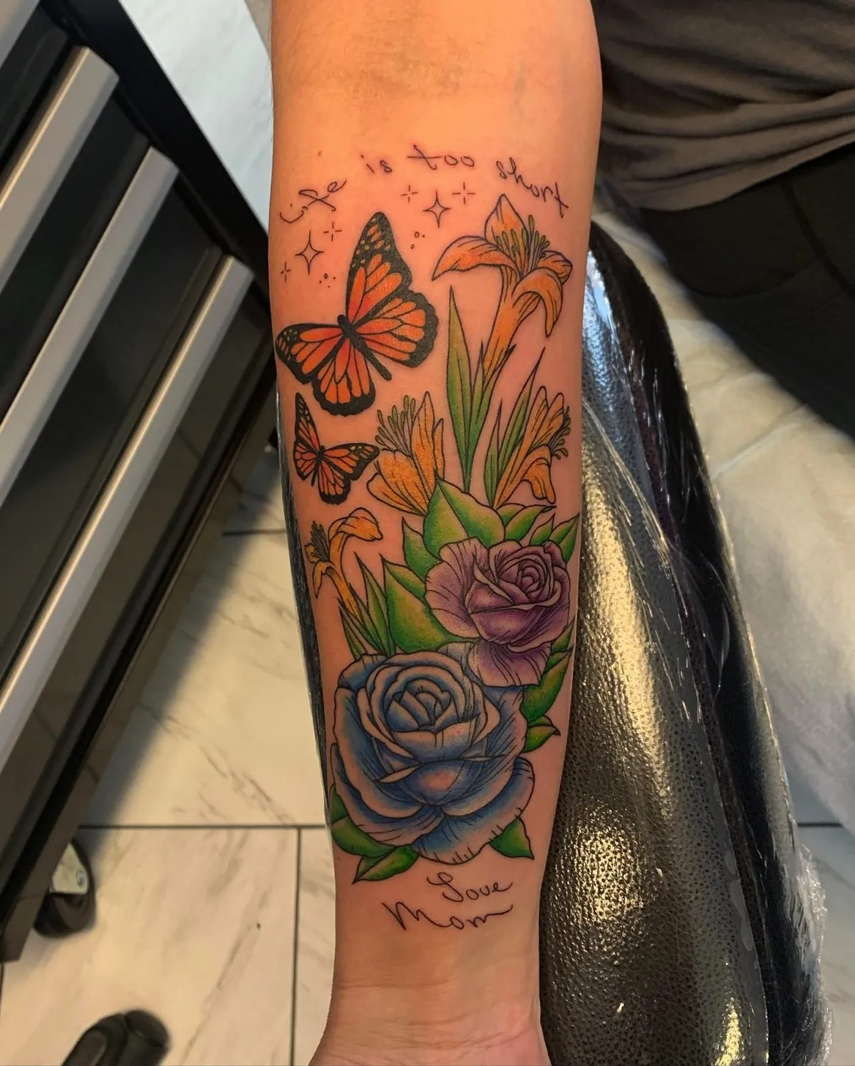 tattoo by Kristine at Golden Child Tattoo in Escondido