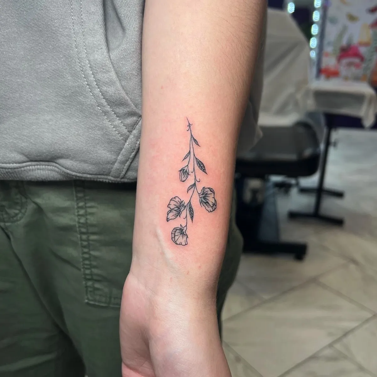 tattoo by Kristine at Golden Child Tattoo in Escondido