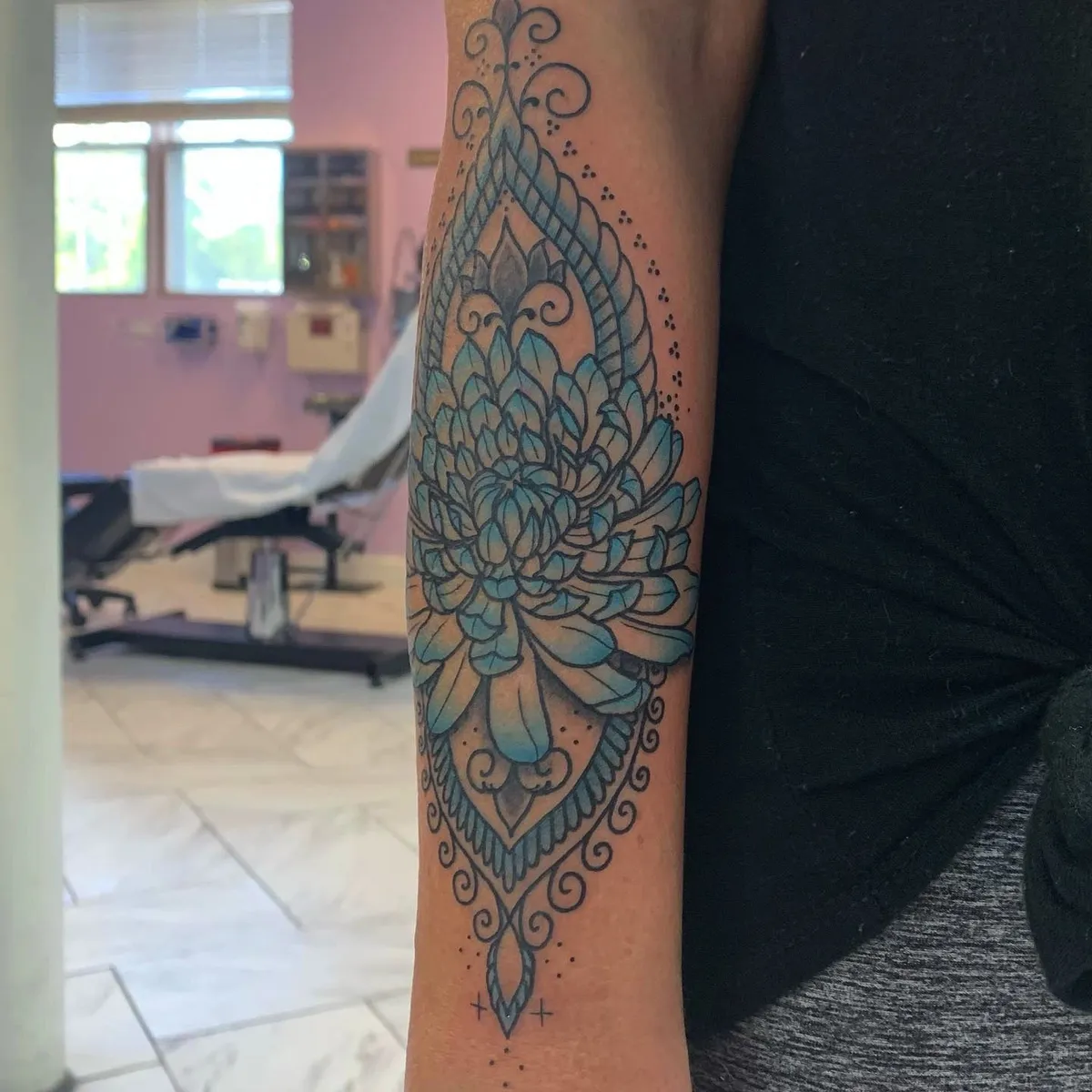 tattoo by Kristine at Golden Child Tattoo in Escondido