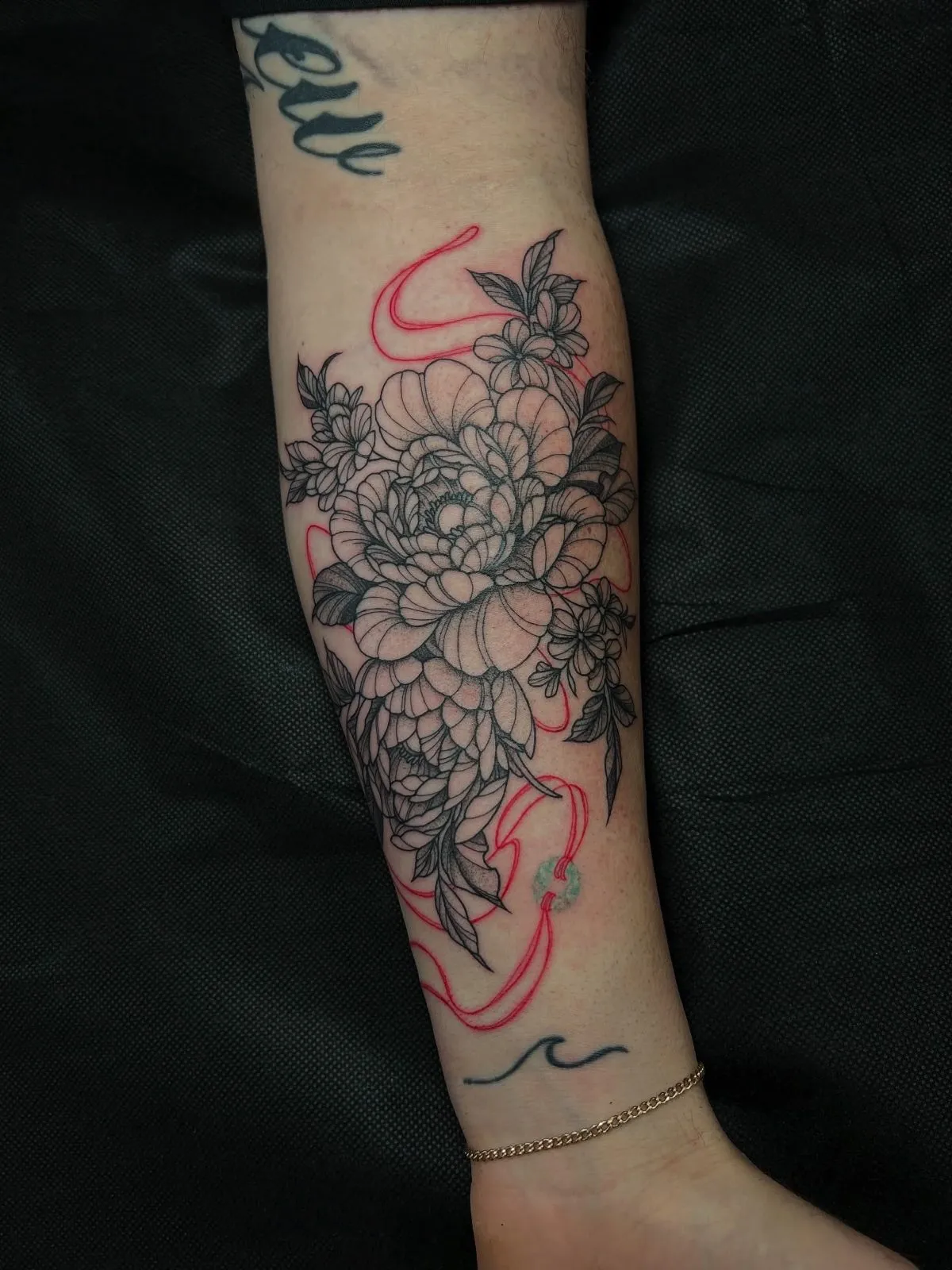 tattoo by Kristine at Golden Child Tattoo in Escondido