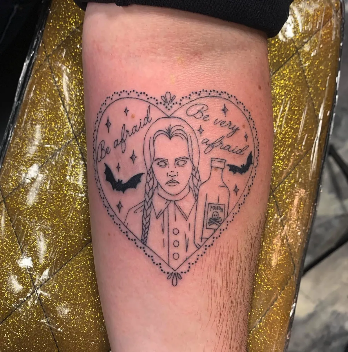 tattoo by Kristine at Golden Child Tattoo in Escondido