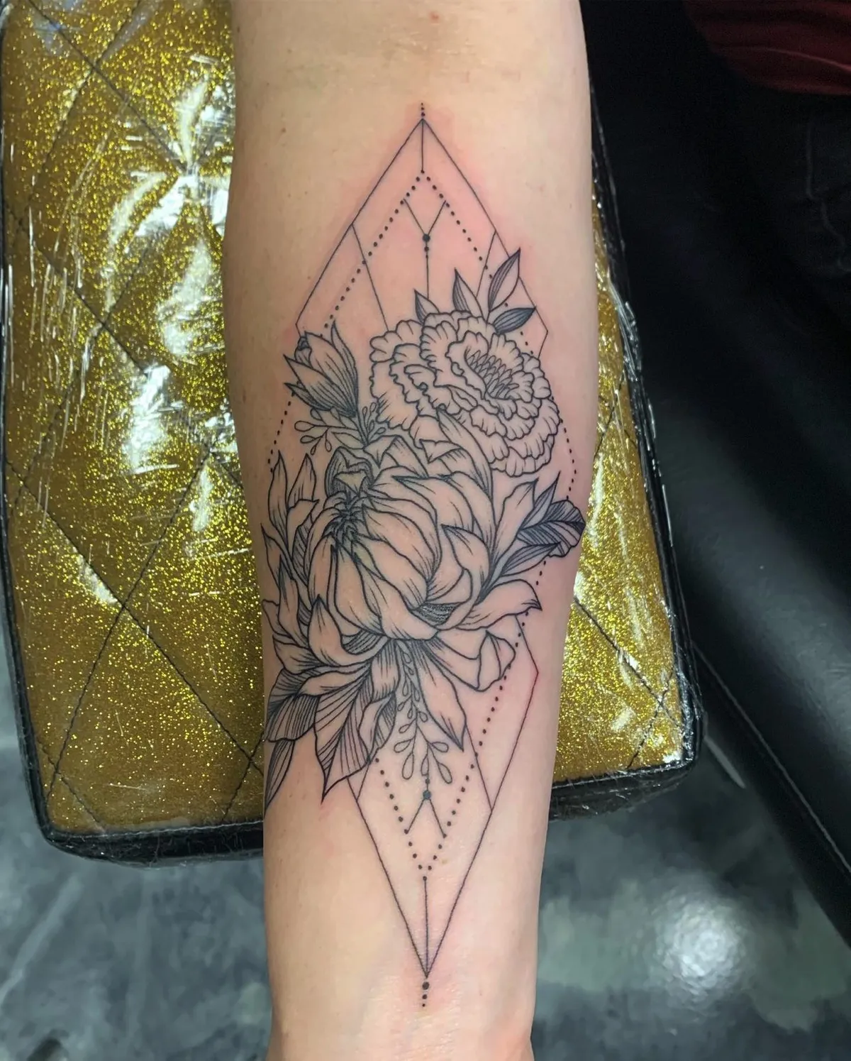 tattoo by Kristine at Golden Child Tattoo in Escondido