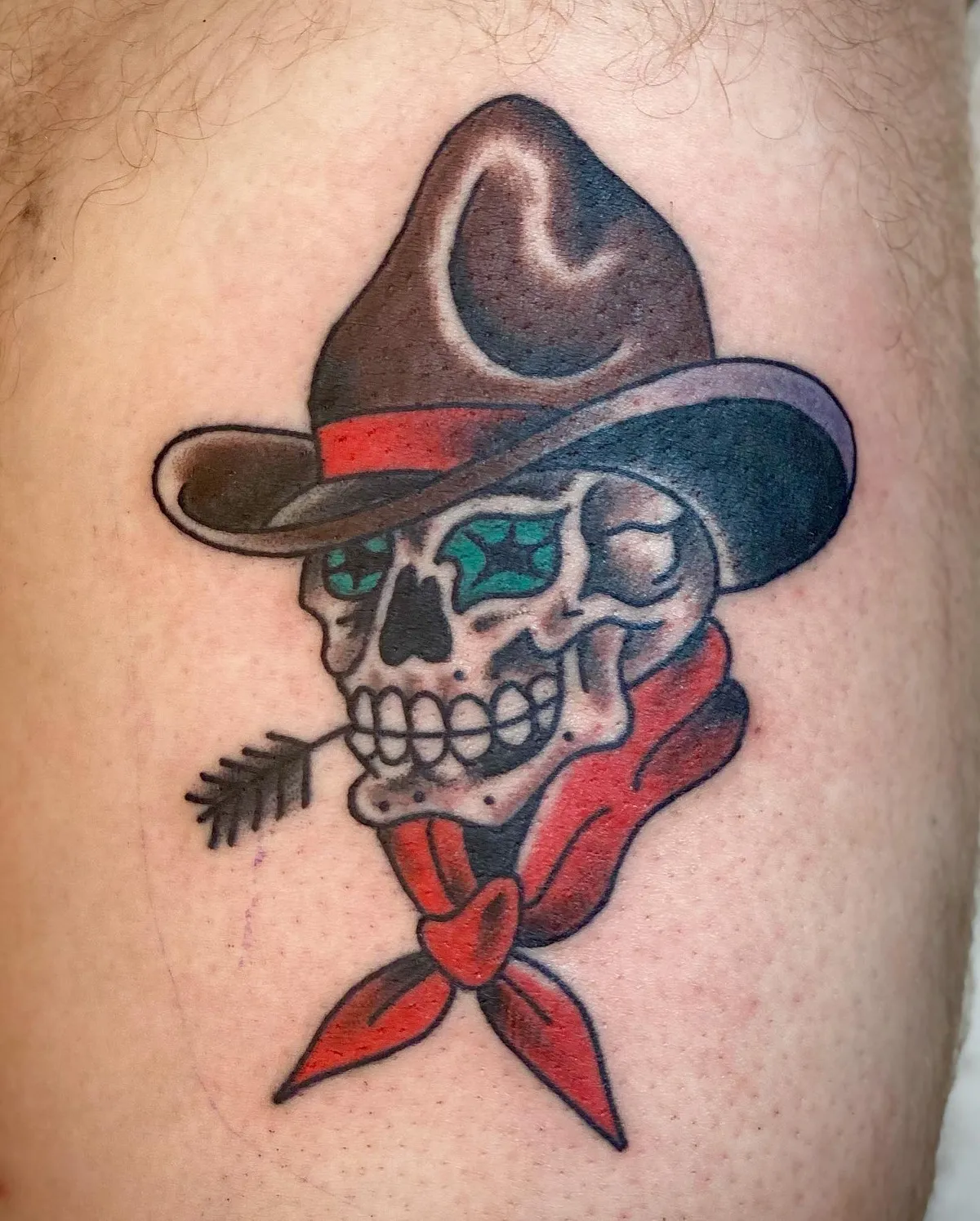 tattoo by Mathias Moretti at Golden Child Tattoo in Escondido