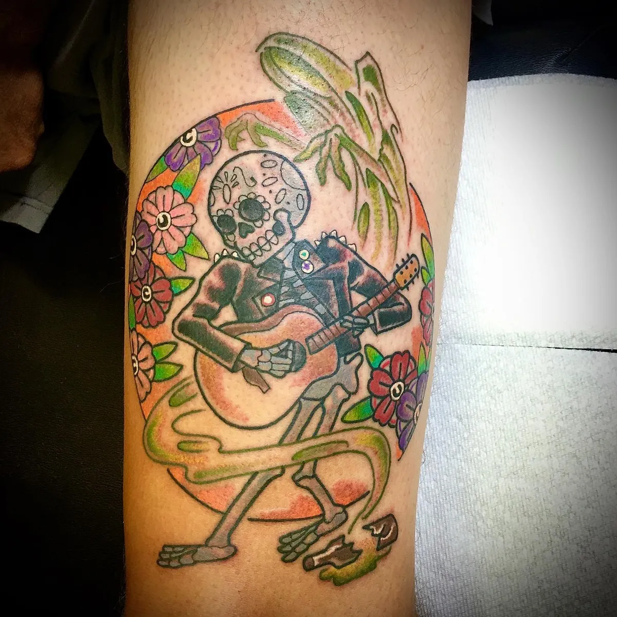 tattoo by Mathias Moretti at Golden Child Tattoo in Escondido