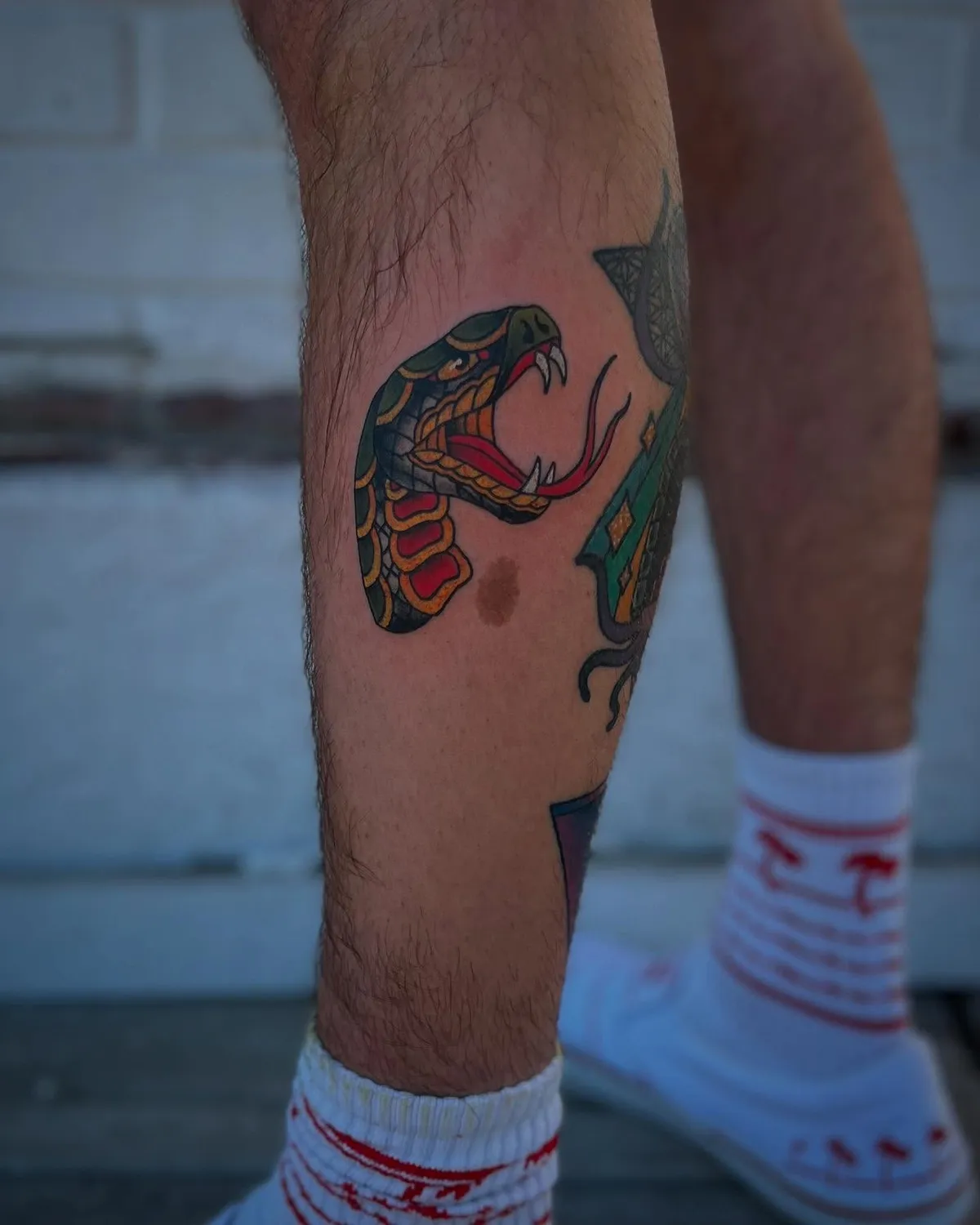 tattoo by Mathias Moretti at Golden Child Tattoo in Escondido
