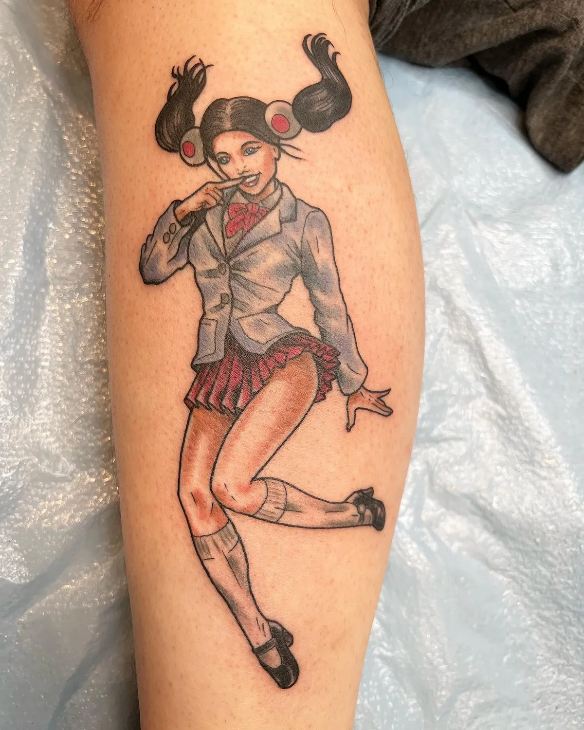 tattoo by Mathias Moretti at Golden Child Tattoo in Escondido