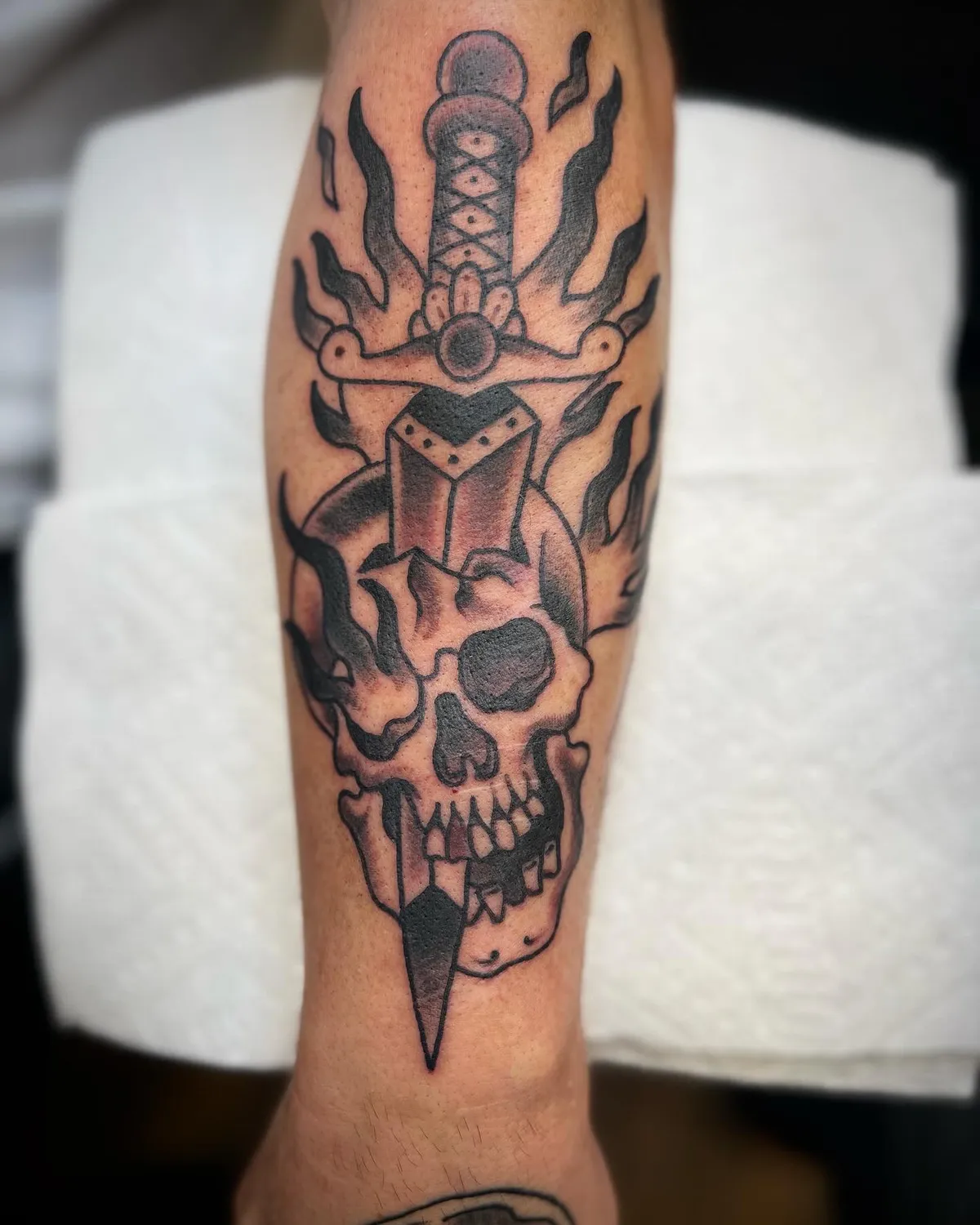 tattoo by Mathias Moretti at Golden Child Tattoo in Escondido