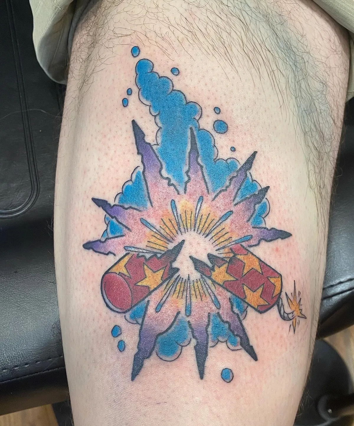 tattoo by Mathias Moretti at Golden Child Tattoo in Escondido