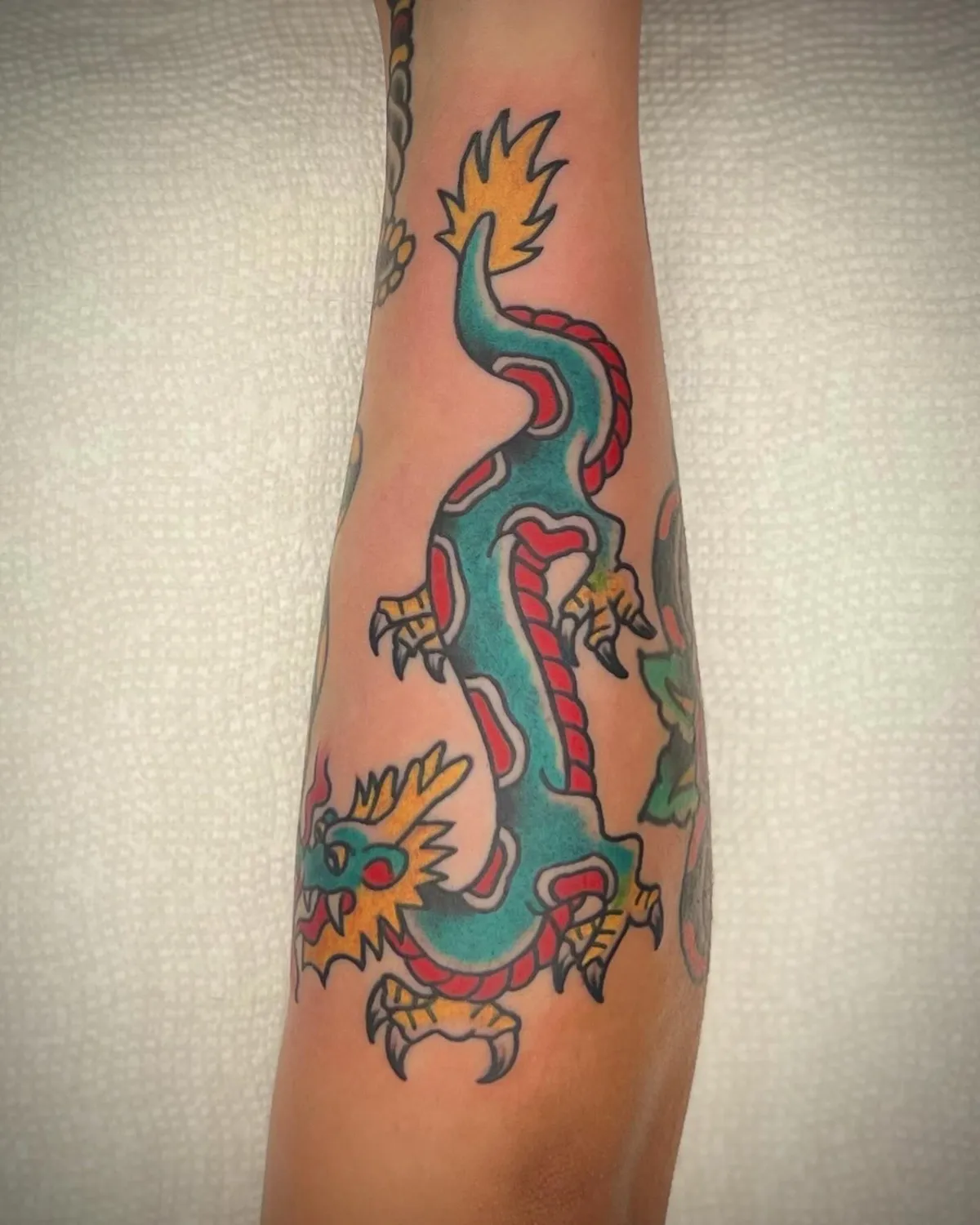 tattoo by Mathias Moretti at Golden Child Tattoo in Escondido