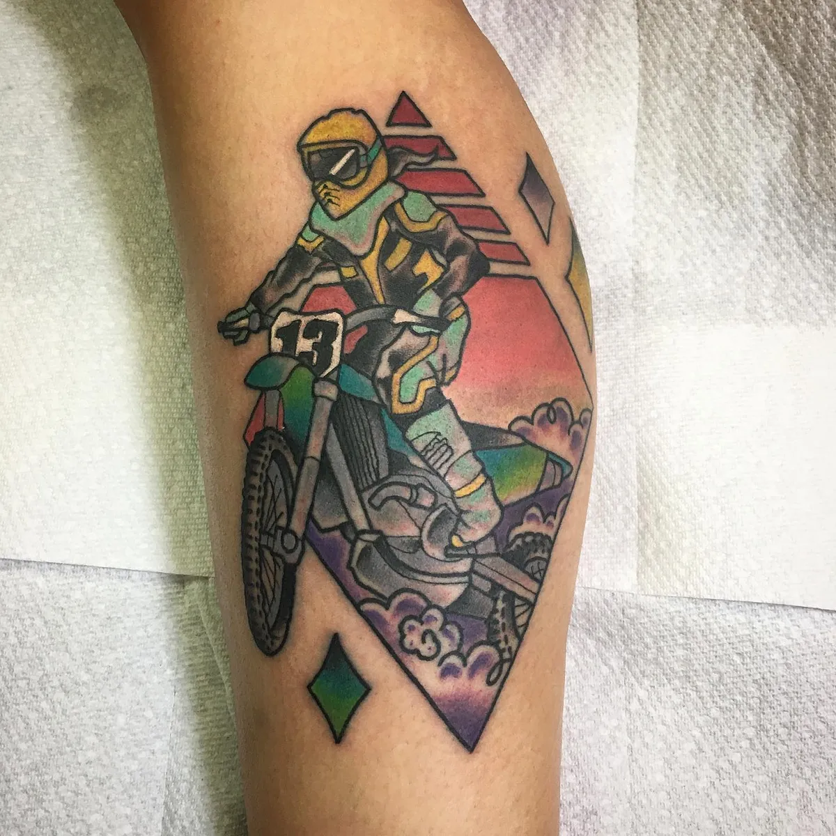 tattoo by Mathias Moretti at Golden Child Tattoo in Escondido