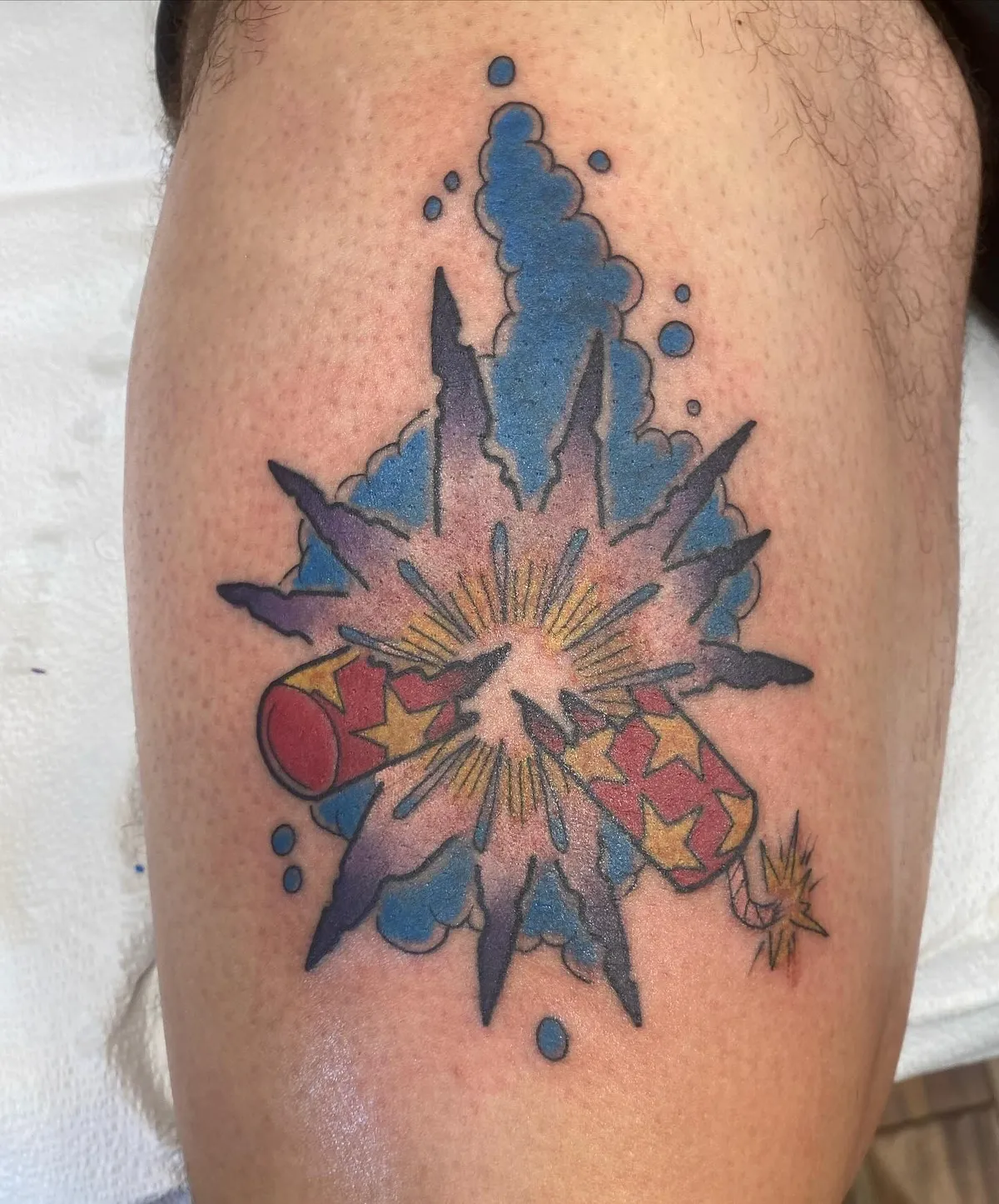 tattoo by Mathias Moretti at Golden Child Tattoo in Escondido