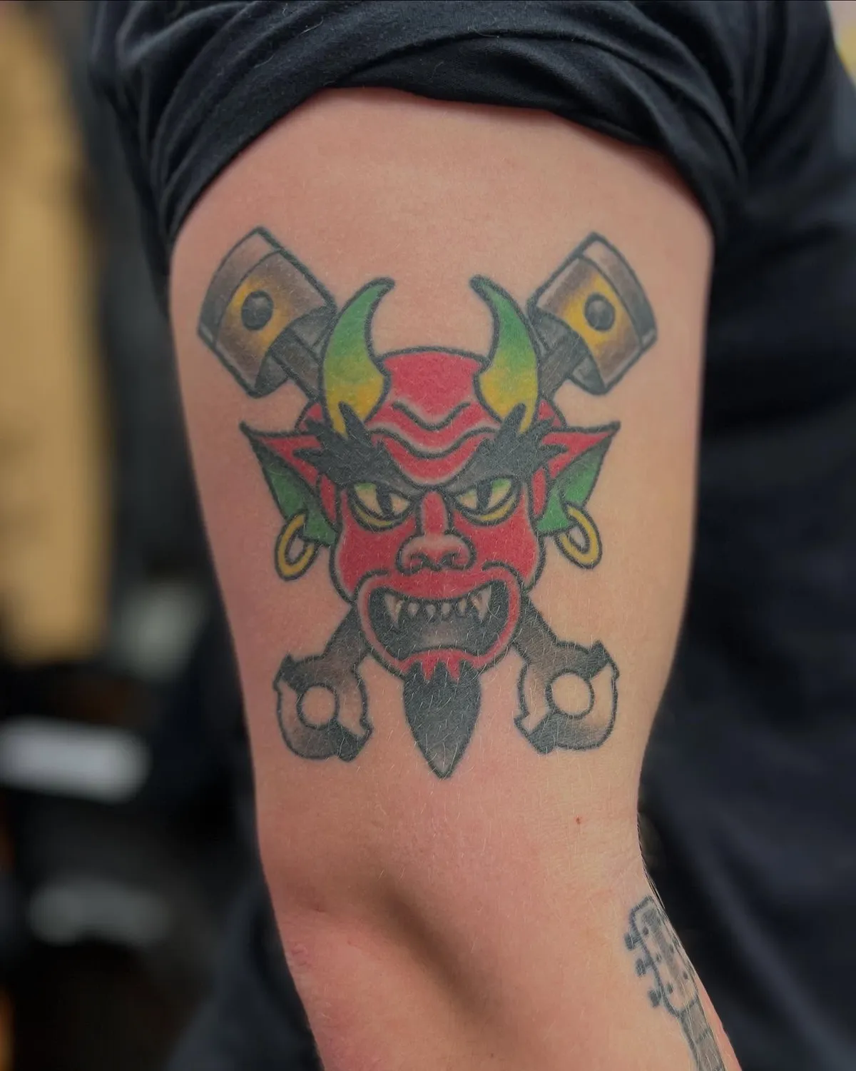 tattoo by Mathias Moretti at Golden Child Tattoo in Escondido