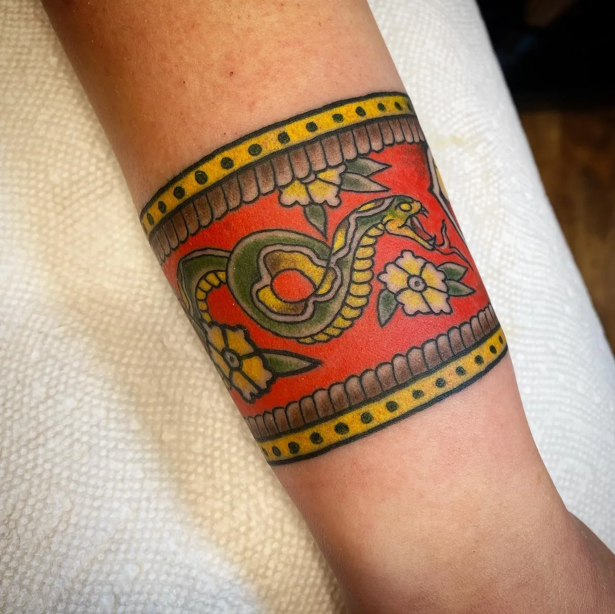 tattoo by Mathias Moretti at Golden Child Tattoo in Escondido