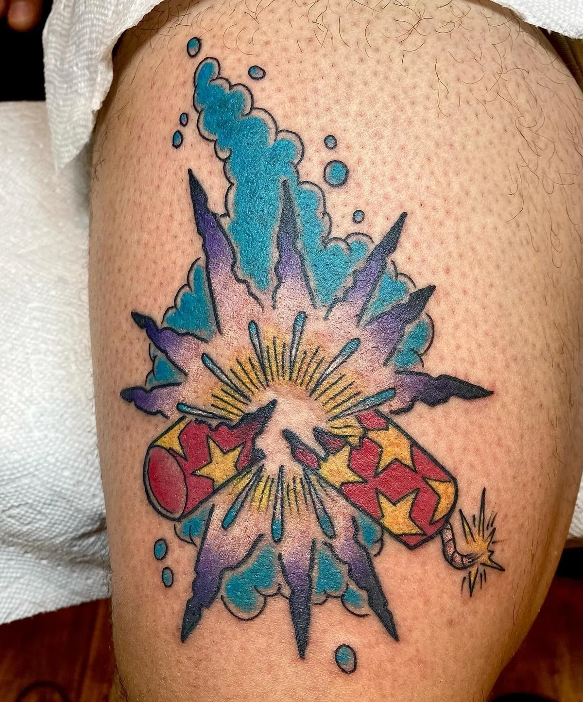 tattoo by Mathias Moretti at Golden Child Tattoo in Escondido