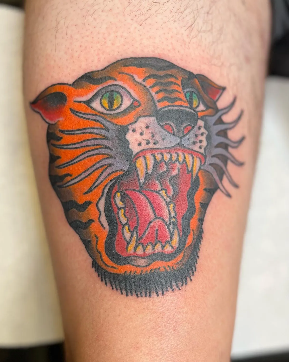 tattoo by Mathias Moretti at Golden Child Tattoo in Escondido