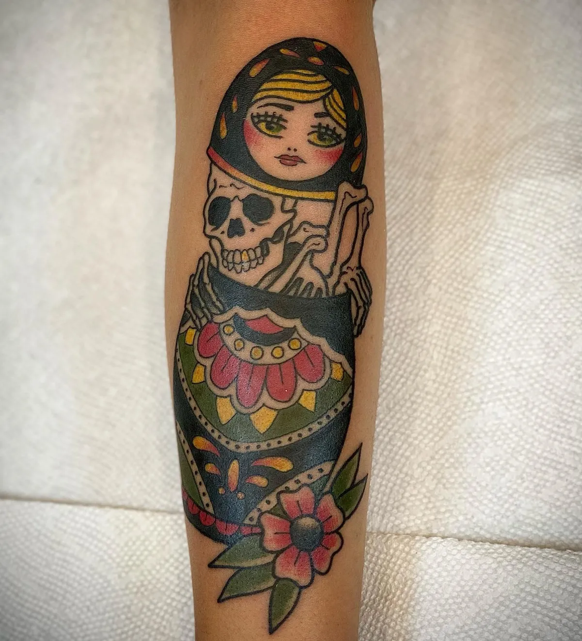 tattoo by Mathias Moretti at Golden Child Tattoo in Escondido