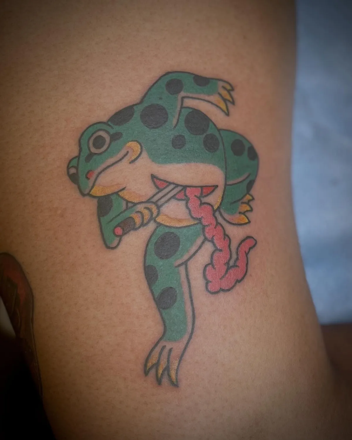 tattoo by Mathias Moretti at Golden Child Tattoo in Escondido