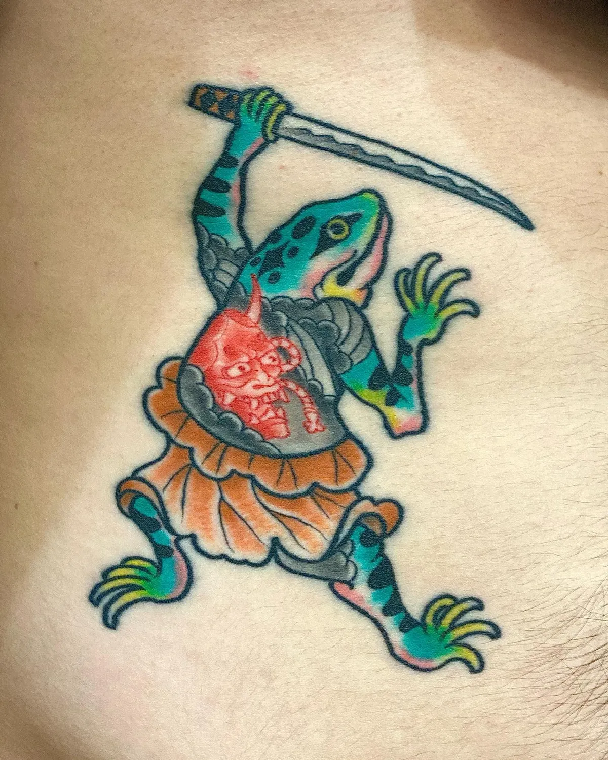 tattoo by Mathias Moretti at Golden Child Tattoo in Escondido