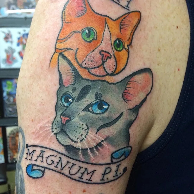 tattoo by Mathias Moretti at Golden Child Tattoo in Escondido