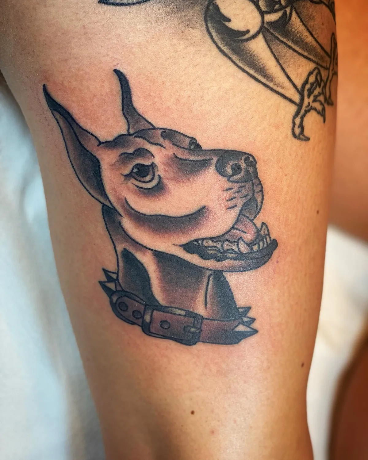 tattoo by Mathias Moretti at Golden Child Tattoo in Escondido