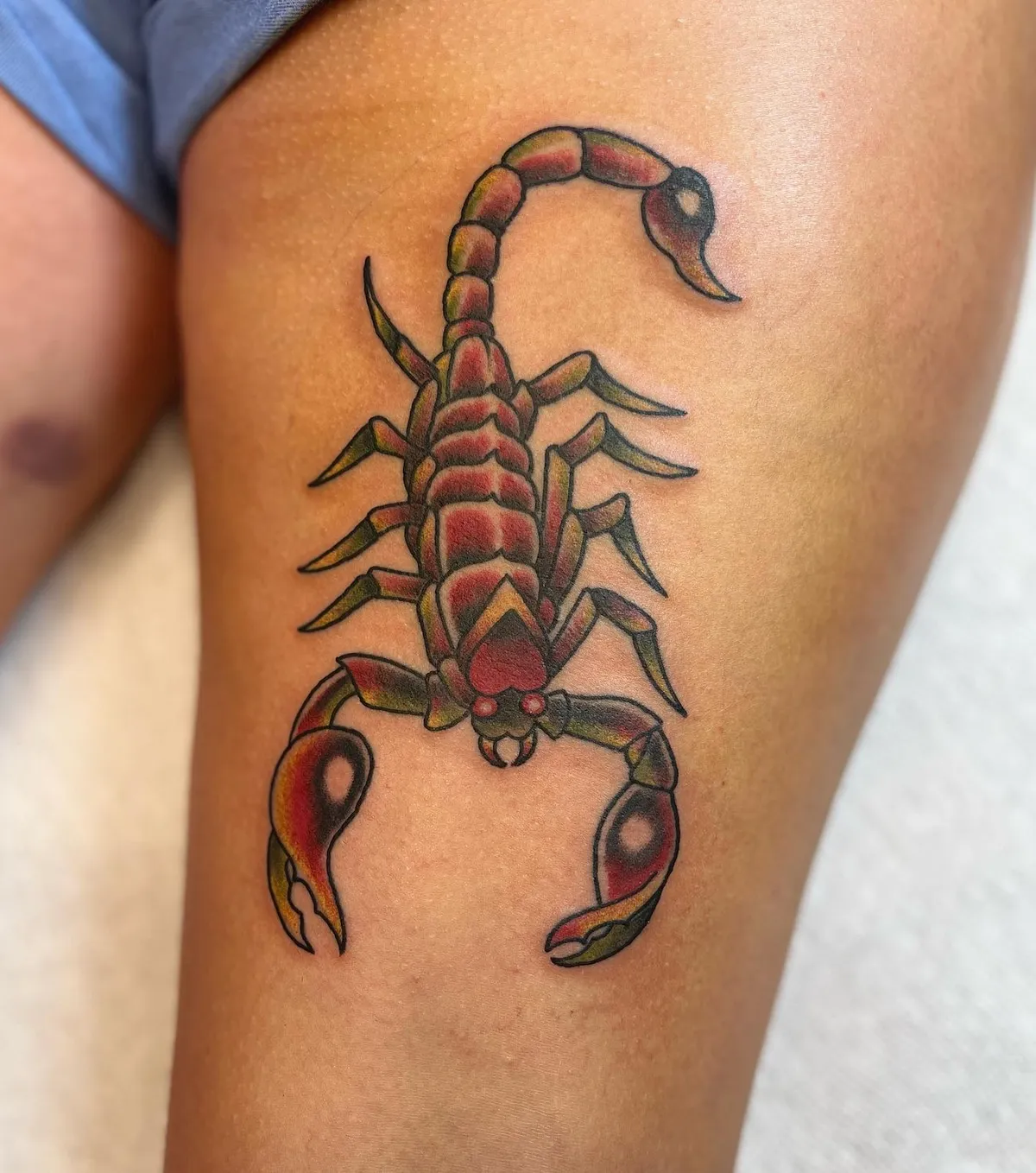 tattoo by Mathias Moretti at Golden Child Tattoo in Escondido