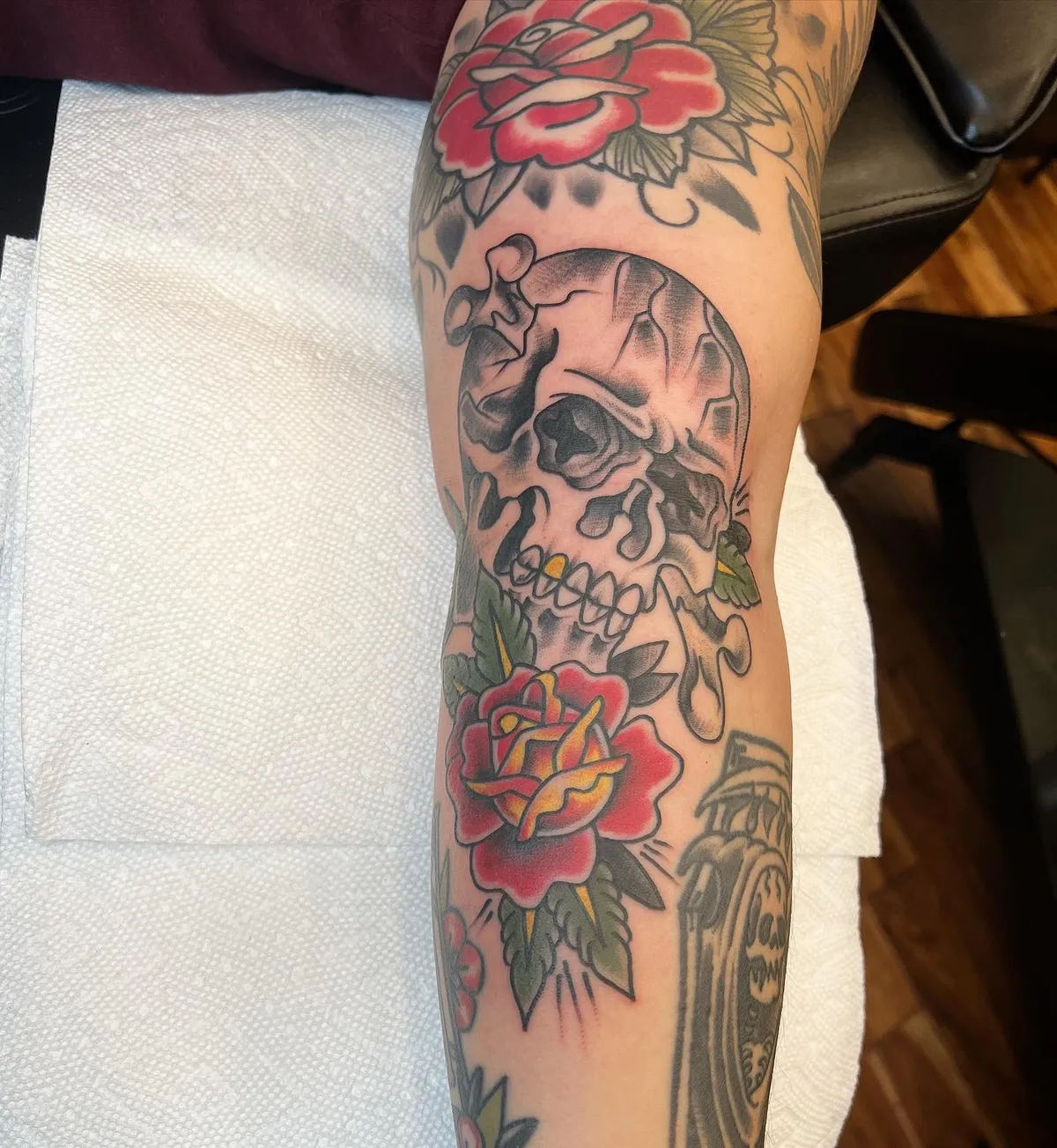 tattoo by Mathias Moretti at Golden Child Tattoo in Escondido