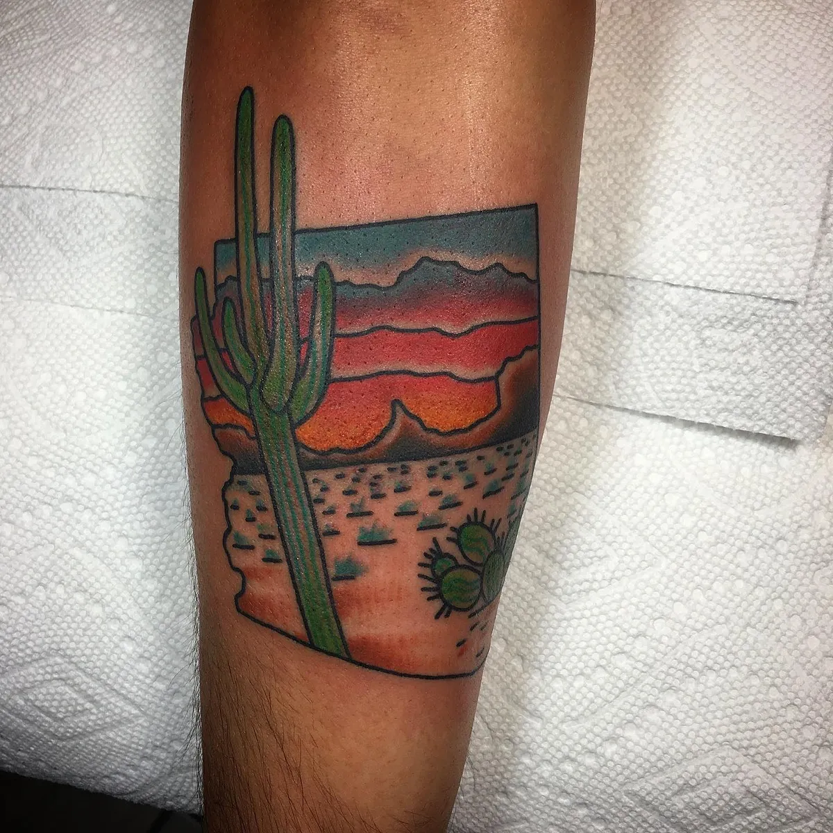 tattoo by Mathias Moretti at Golden Child Tattoo in Escondido