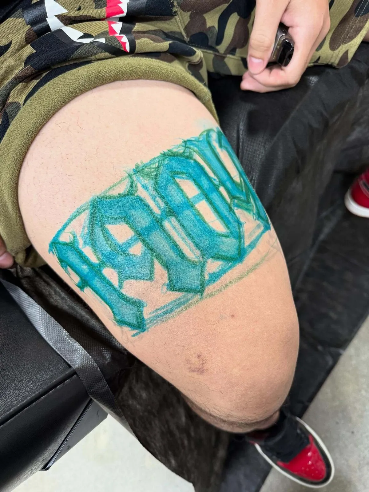 tattoo by Sloe Rivera at Golden Child Tattoo in Escondido