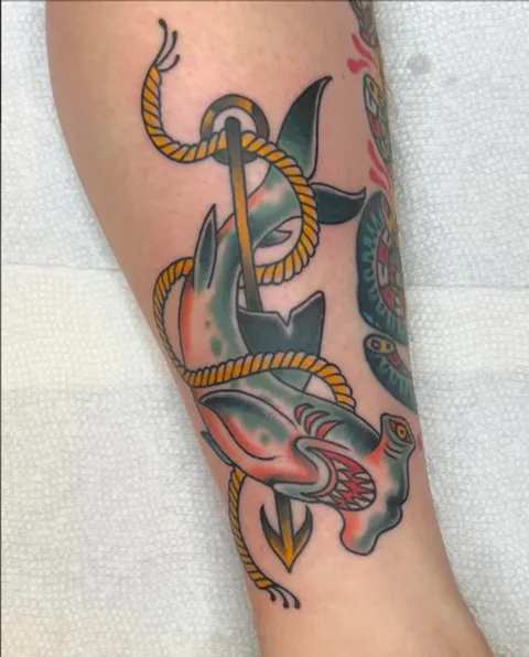 tattoo at Golden Child Tattoo in Escondido