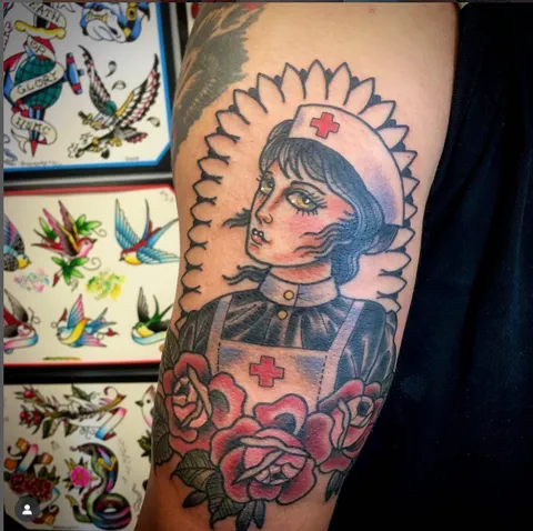 tattoo at Golden Child Tattoo in Escondido