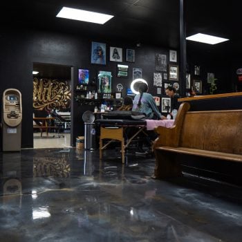 Studio space at Golden Child Tattoo in Escondido