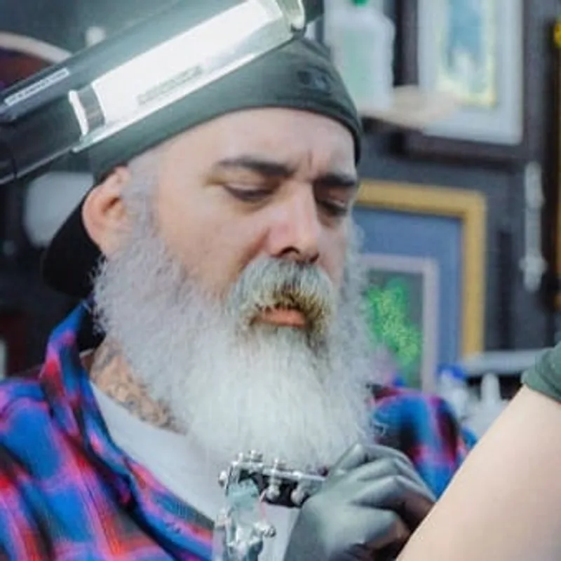Jason Veytia, artist at Golden Child Tattoo in Escondido