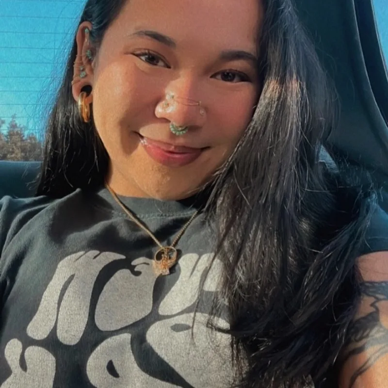 Kristine, artist at Golden Child Tattoo in Escondido