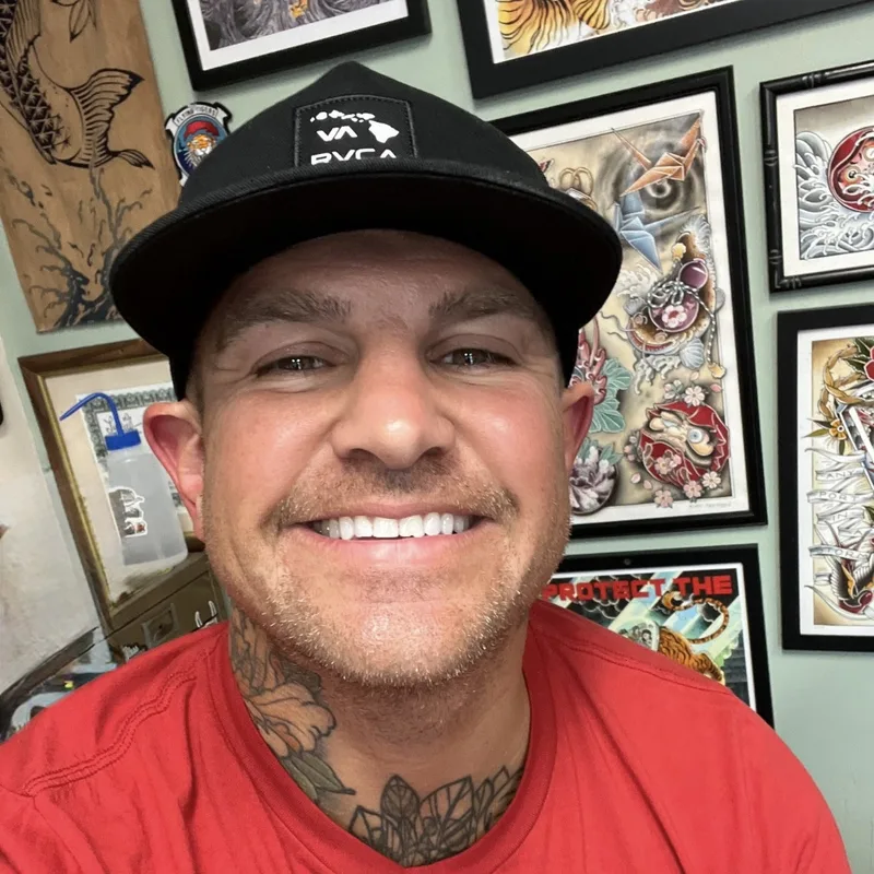 Kurt (Tatzilla), artist at Golden Child Tattoo in Escondido
