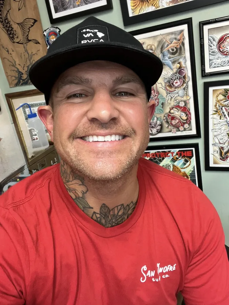 Kurt at Golden Child Tattoo