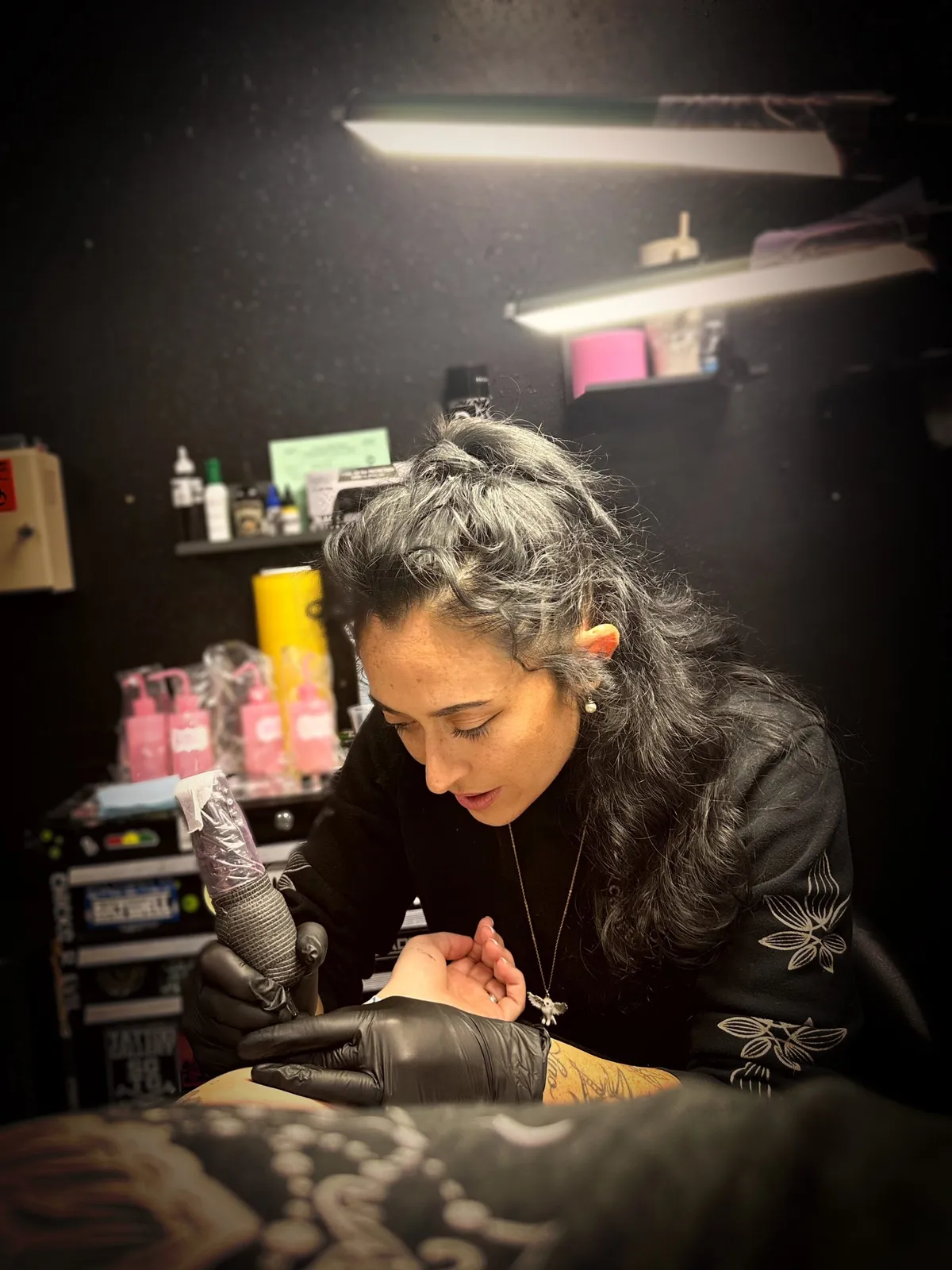 Melissa at Golden Child Tattoo