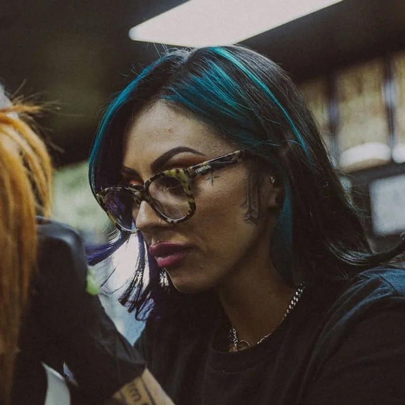 Renae AKA Birdie, piercer at Golden Child Tattoo in Escondido