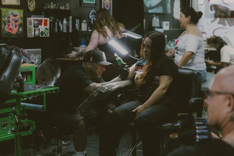 Sixer at Golden Child Tattoo