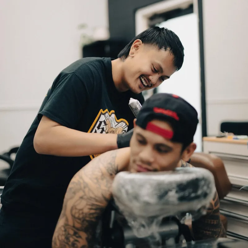 Sloe Rivera, artist at Golden Child Tattoo in Escondido