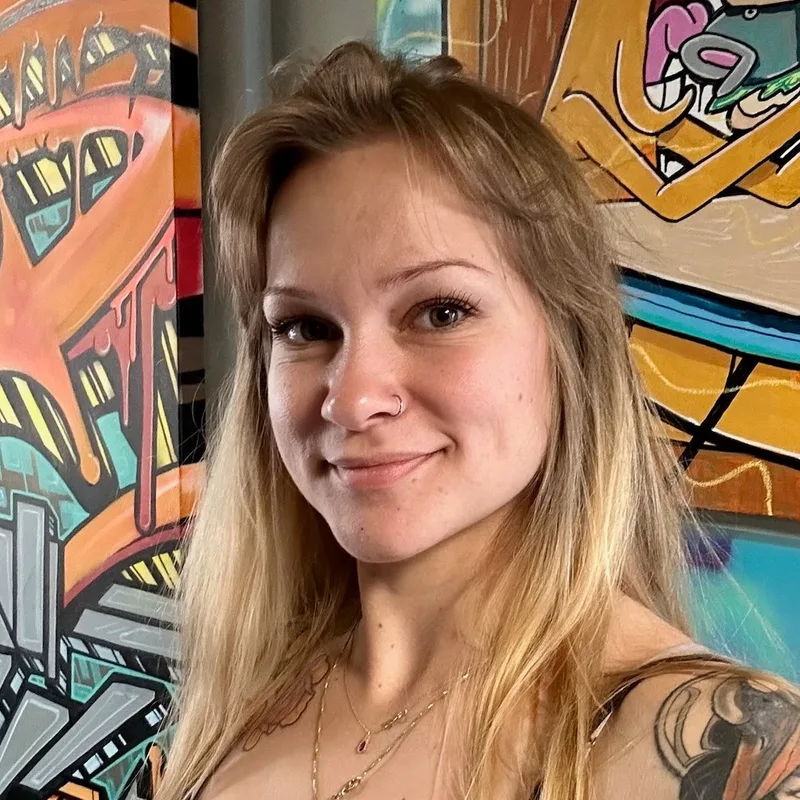 Trish Westbrook, tattoo artist at Golden Child Tattoo in Escondido