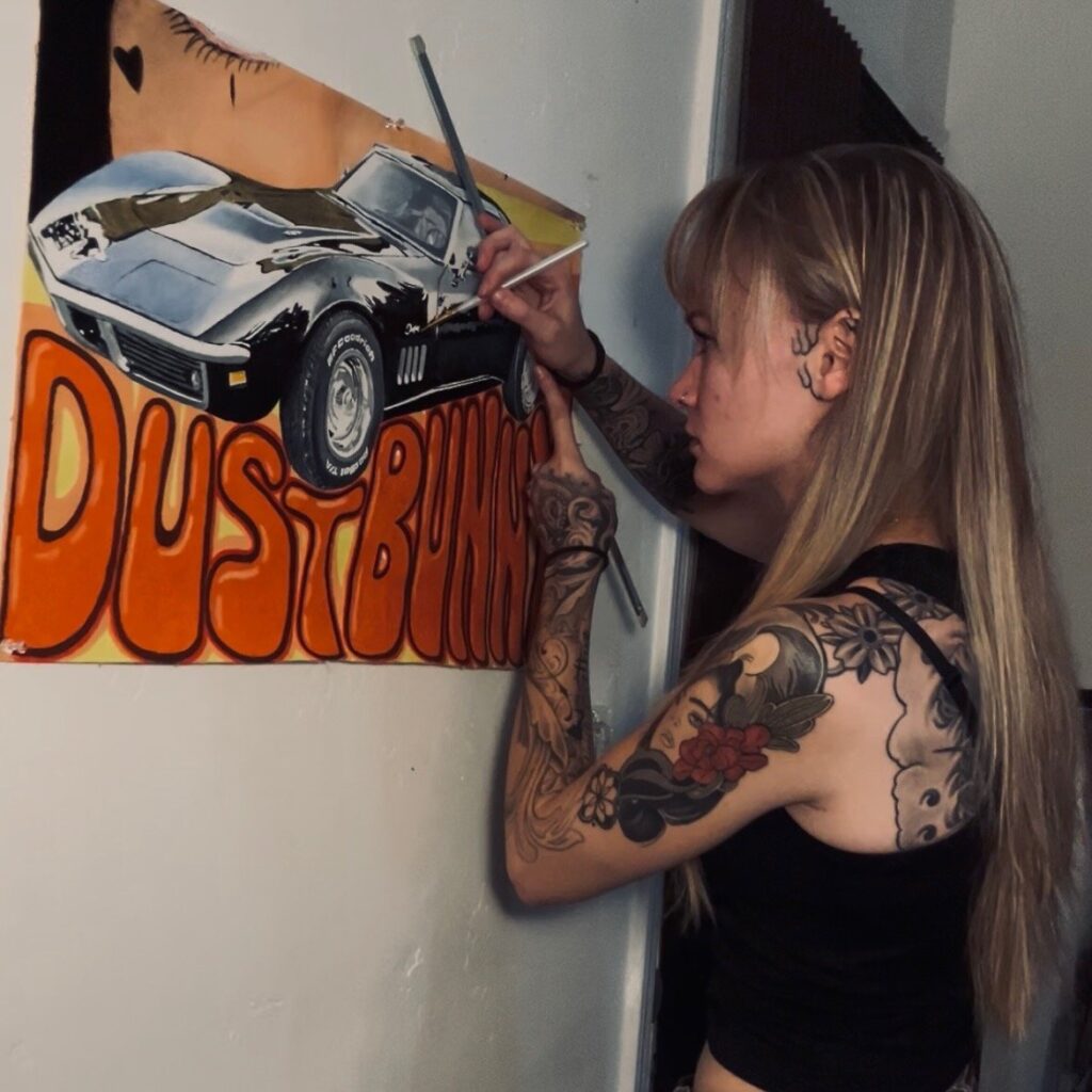 Trish Westbrook, tattoo artist at Golden Child Tattoo in Escondido